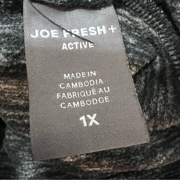 Joe Fresh Grey Cowl Neck Tunic Top Size 1x - Picture 4 of 6